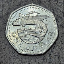 BARBADOS 🇧🇧 ONE (1) DOLLAR COIN 1998