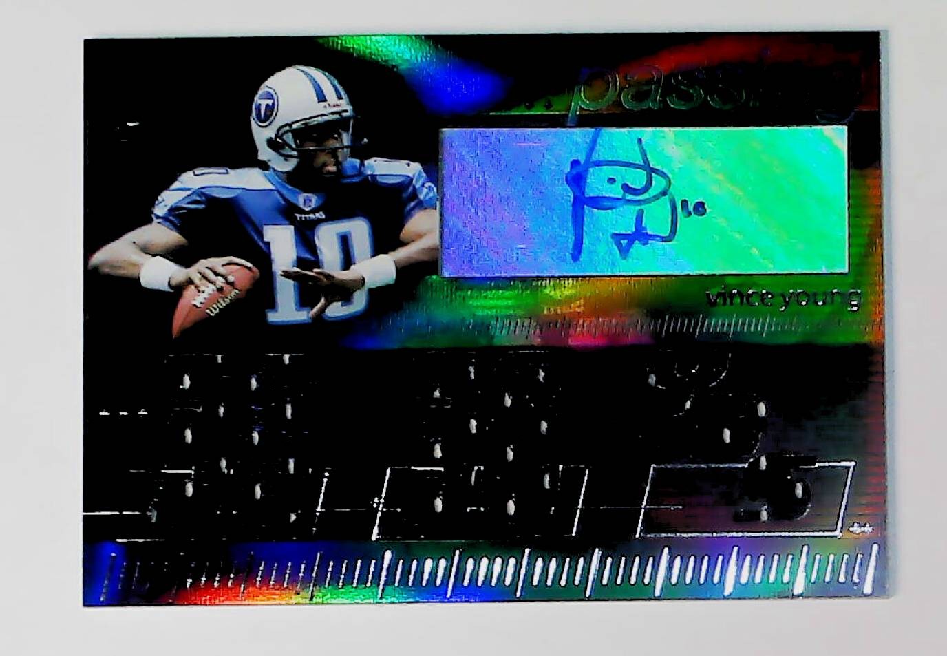 2006 Topps Paradigm VINCE YOUNG #TPCHP-VY Auto