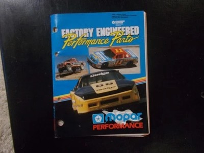 1989 Mopar preformance parts catalog # P4530690