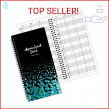 Appointment Book – Undated Salon Appointment Book, Daily＆Hourly Schedule Book wi