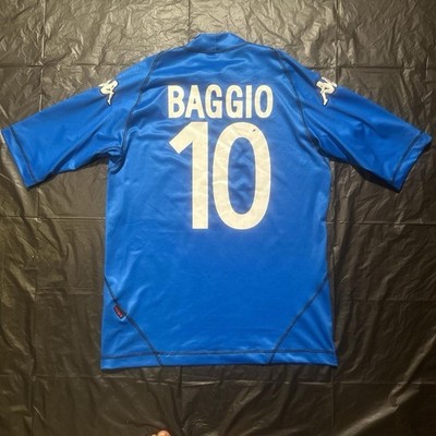 Vintage 2003 Roberto Baggio Brescia Calcio Kappa Jersey
