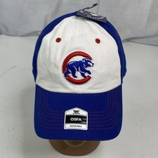 CHICAGO CUBS BASEBALL CAP/HAT-FAN FAVORITE ADJUSTABLE RETRO LOGO NEW NWT