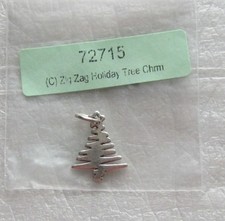 Christmas Tree Silver Charm Christmas charms fashion jewelry