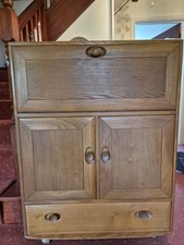 Ercol 1960s Drinks Cabinet Bureau/Drinks Cabinet Golden Dawn