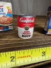 Vintage Miniature Dollhouse Play Food Kellogg’s Campbell’s Nabisco Lot 4 pcs — photo 5