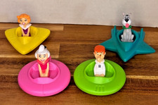 Vintage Jetsons Figures Lot 5 Hanna Barbera Spaceship Toys 1980s