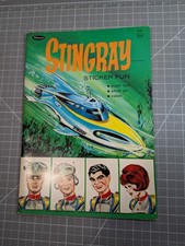 STINGRAY 1966 Sticker Book Gerry Anderson Whitman Paper Dolls