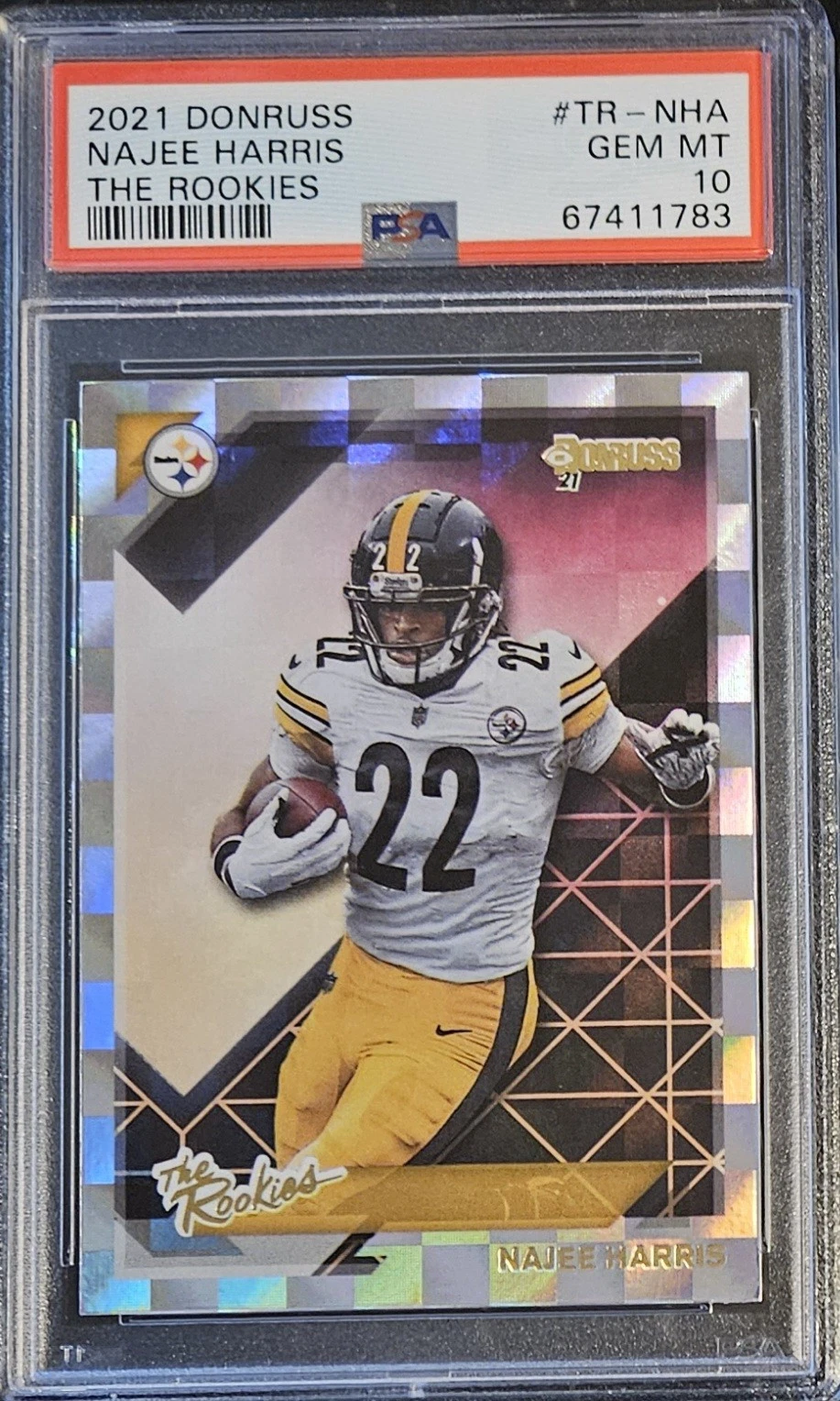 Najee Harris Panini Donruss the Rookies #TRNHA Base