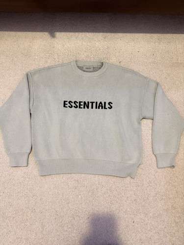 Fear of God Essentials x SSENSE Knit Sweater 'Concrete'