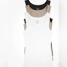 Open box Felina Women's Ribbed Tank, 3-pack