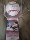 John Smoltz Autographed/HOF 15 Inscribed OML Baseball With JSA Coa.