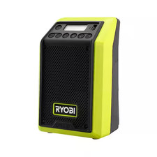 Ryobi 18-Volt Compact Radio with Bluetooth Wireless Technology Sound Tool-Only 