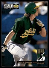 Jason Giambi 1994 Collector's Choice #657 Athletics MLB READ FREE SHIPPING
