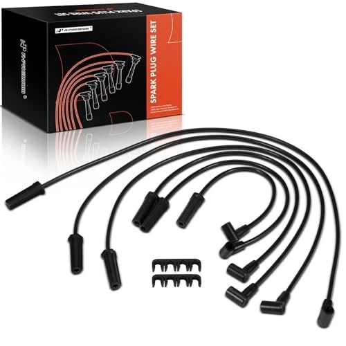 Ignition Spark Plug Wires Set of 6 Compatible with Buick Park Avenue 2001 - Image 4 of 4