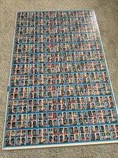 1992 BAZOOKA Quadracard 1953 Topps Archives baseball Uncut sheet