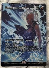 Storm, Force of Nature Borderless Marvel Universe Eternal 0094 Foil Mtg M/Nm