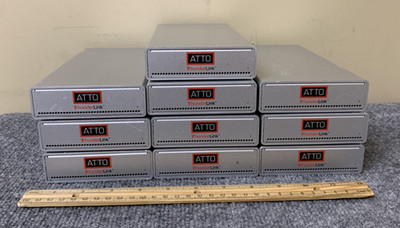 Lot of 10 Thunder Link ATTO Thunderbolt 2 To 8GB Fibre Channels TLFC-2082-D00