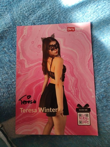Teresa Winter Autogrammkarte Venus