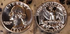 1961 Washington Quarter Proof 90% Silver Gem Brilliant US Coin RB3212