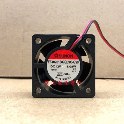 EF40201BX-Q09C-G99 DC12V 1.08W 40*40*20MM 2-Wire Cooling *uq
