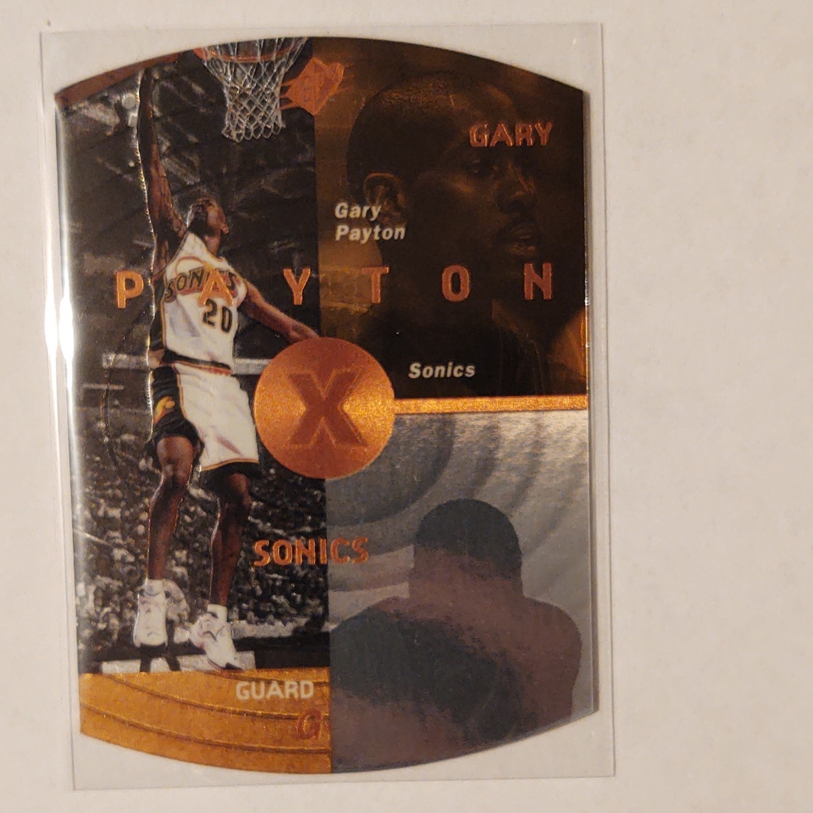 1998 Upper Deck SPx Bronze Gary Payton  #40