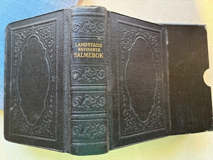 Landstads Reviderte Salmebok Norge-425 pgs Oslo 1949, Small Book w/Slip Case HC