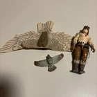 GI Joe Raptor v1 1987 Complete Vintage ARAH Cobra Figure broken falcon “Talon”