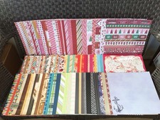 HUGE 12x12 SCRAPBOOK PAPER LOT 200 sheets Many Themes  Patterns NEW