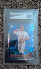 2022 Bowman Chrome Draft Sapphire Edition - Matt McLain #BDC-100 (RC)
