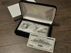2017 APMEX One Hundred Dollar Quarter Pound Silver Note .999 4 Troy Ounce Bar