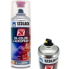 2K Spraydose geeignet für VW Audi Y9B / LY9B BRILLANTSCHWARZ UNI PROFI Autolack