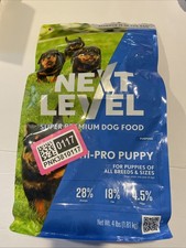Next Level Hi-Pro Puppy Dry Dog Food Kibble All Breeds 4lbs. USA Made