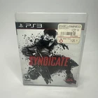 Syndicate Sony Playstation 3 PS3 Complete CIB Free Shipping