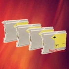 4 LC51 YELLOW INK FOR BROTHER MFC-5860CN 665CW 685CW