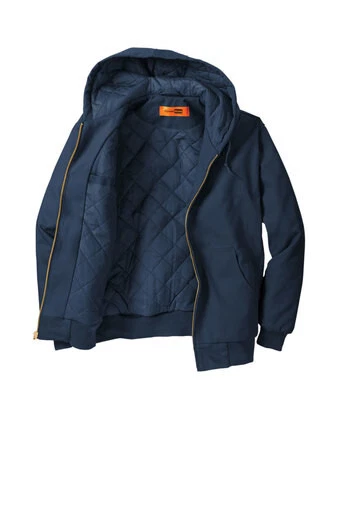 CornerStone Duck Cloth Hooded Work Jacket J763H Small - product detail image 3