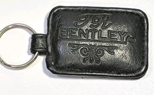 Llavero TR Bentley Llavero Cuero Negro 2" Retro Años 80 - Imagen 4 de 8