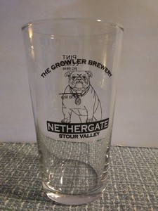 bulldog pint glasses