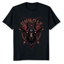 NEW LIMITED Goat Baph0met Symbol Design Gift Idea Tee T-Shirt S-3XL