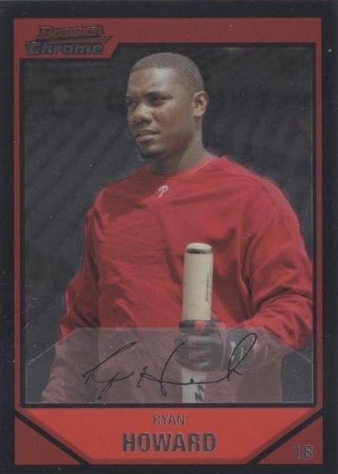 2007 Bowman Chrome - Ryan Howard #50 - 1 of 1