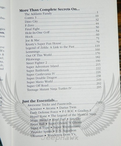 Awesome Super Nintendo Secrets ~ J.Douglas Arnold ~ Sandwich Island Pub ~ 1992 - Picture 3 of 3