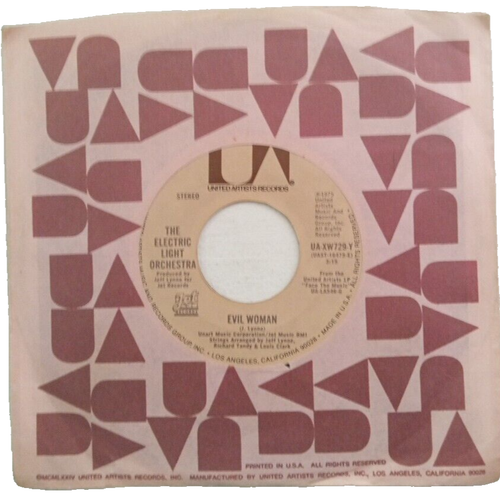 Electric Light Orchestra, ELO, Evil Woman / 10538 Overture, 45 Rpm, 7 inch, Rock - Bild 1 von 9