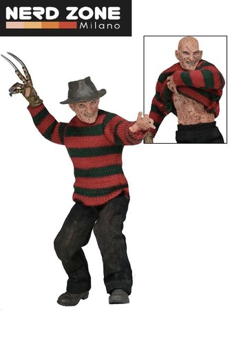 IN STOCK - NECA - Nightmare Dream Warriors 8" Cloth Figure Freddy Krueger - Foto 1 di 7