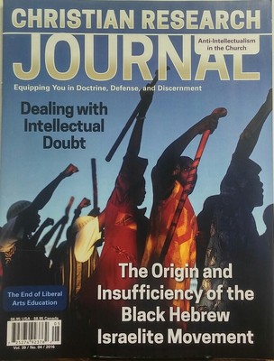 Christian Research Journal Volume 39 No 4 Intellectual Doubt FREE SHIPPING sb