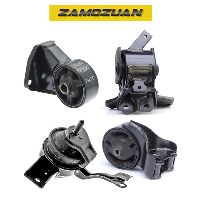 A-Premium Engine Motor Mount And Transmission Mount Kit Compatible Hyundai Sonata 2006 2007 2008 2 4l Automatic Transmission 3 Pc Set Replace 218303k100 218303