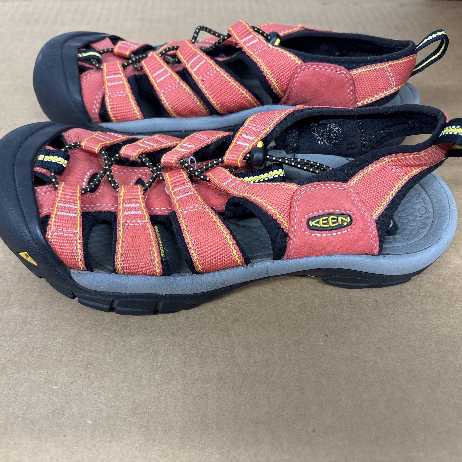 Sandali donna Keen Newport Pk OR impermeabili con cinturino sul retro slip ok outdoor taglia 9