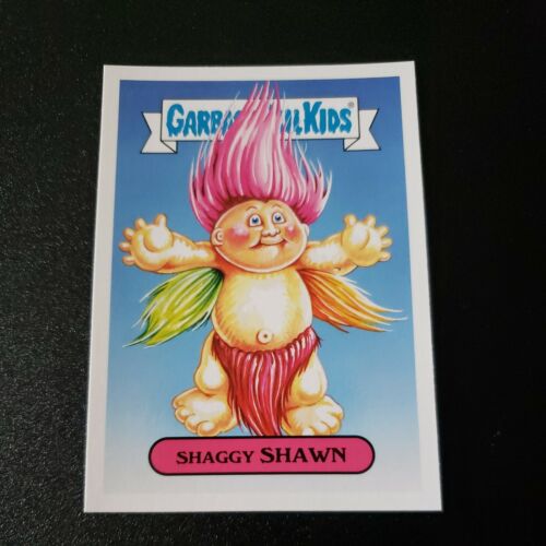 2b SHAGGY SHAWN 2019 Garbage Pail Kids Hate 90's TOYS Trolls GPK Sticker  - Picture 1 of 4