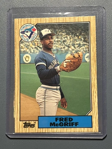 1987 Topps Traded Fred McGriff #74T Toronto Blue Jays