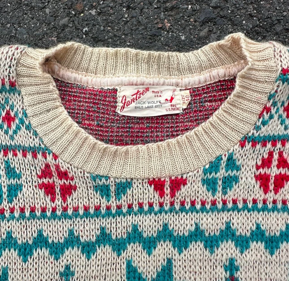 Suéter Jantzen de lana vintage años 40 Foto 3 de 3