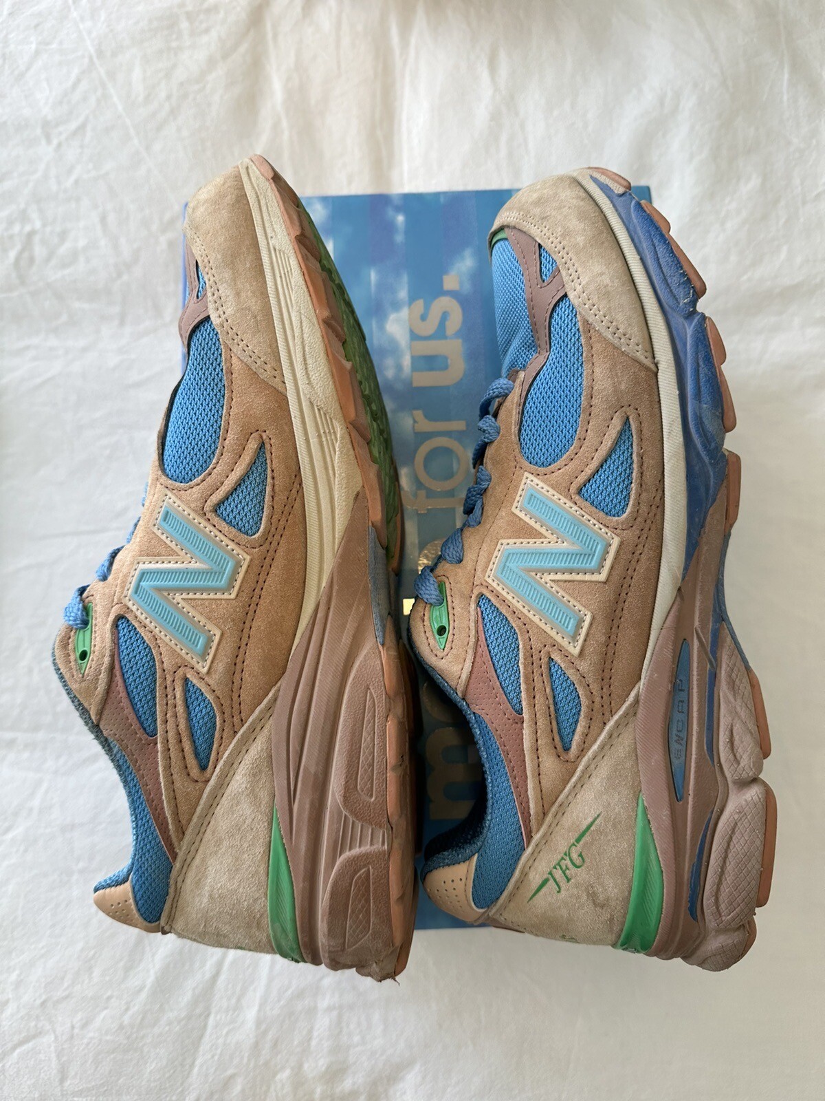 PreOwned Size 10.5 New Balance 990v3 Made in USA Special Box x Joe