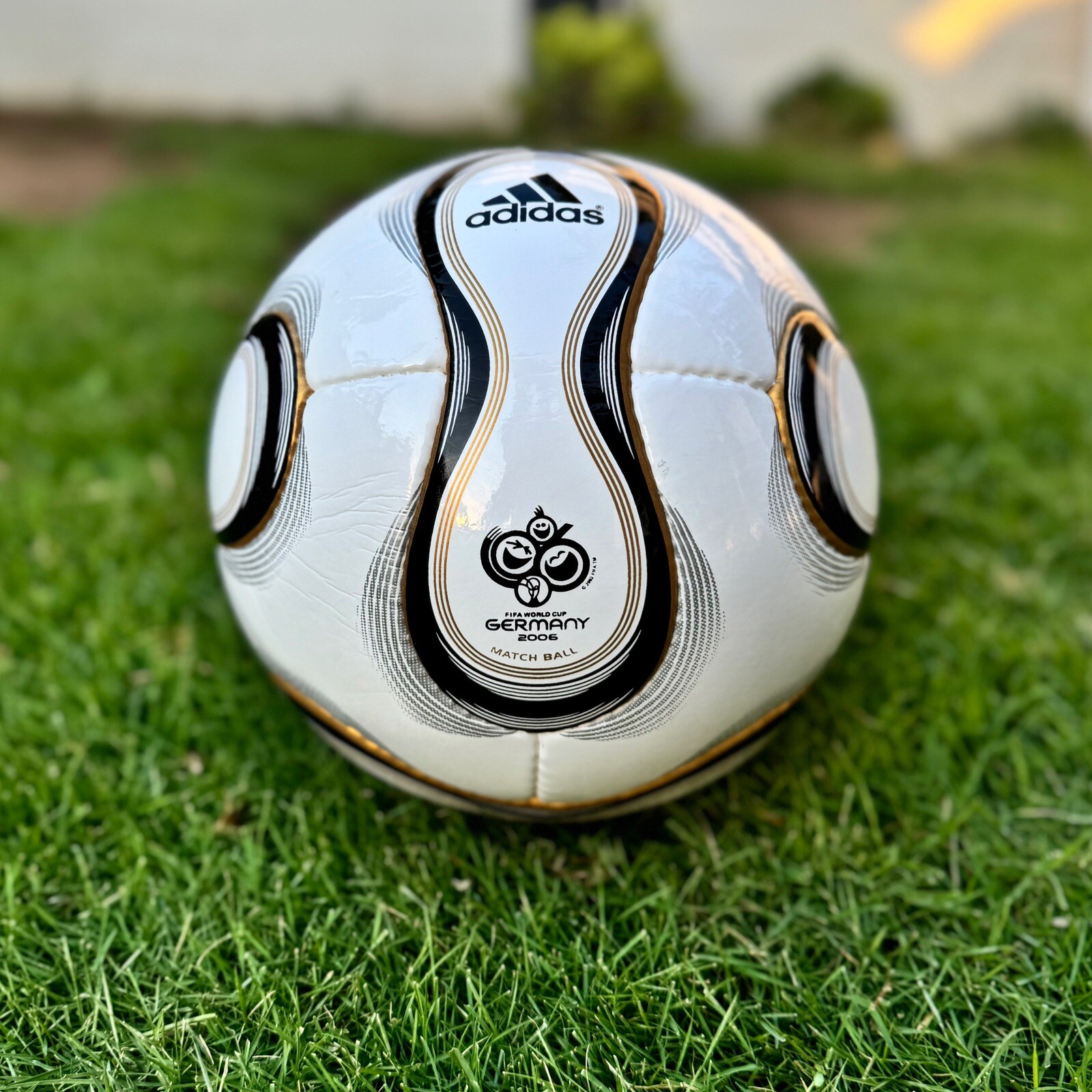 Balón de fútbol Teimgeist Copa Mundial de la FIFA 2006 partido oficial talla 5